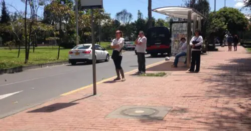 PARADERO SITP BARRIO NICOLAS DE FEDERMAN CARRERA 46  016A05